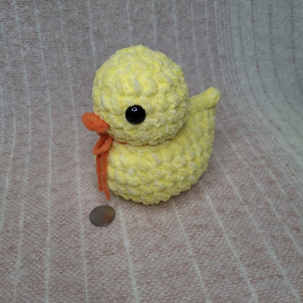 Handmade Plush Duck - Picture 2 of 4